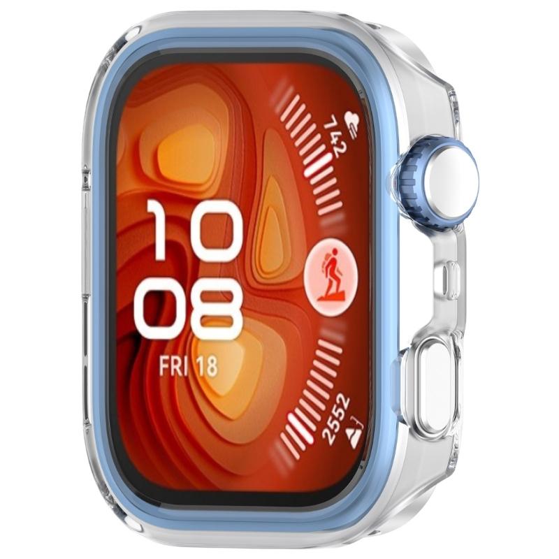 Hollowed Frame Protective Cover for Watch Fit 4 Shockproof PC Watch Sleeve Fashion Forward Modern Aesthetic