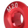 CANSUCC M20   Crank Cover Screws Corrosion Resistant Aluminum Alloy Crank Cover Screw  