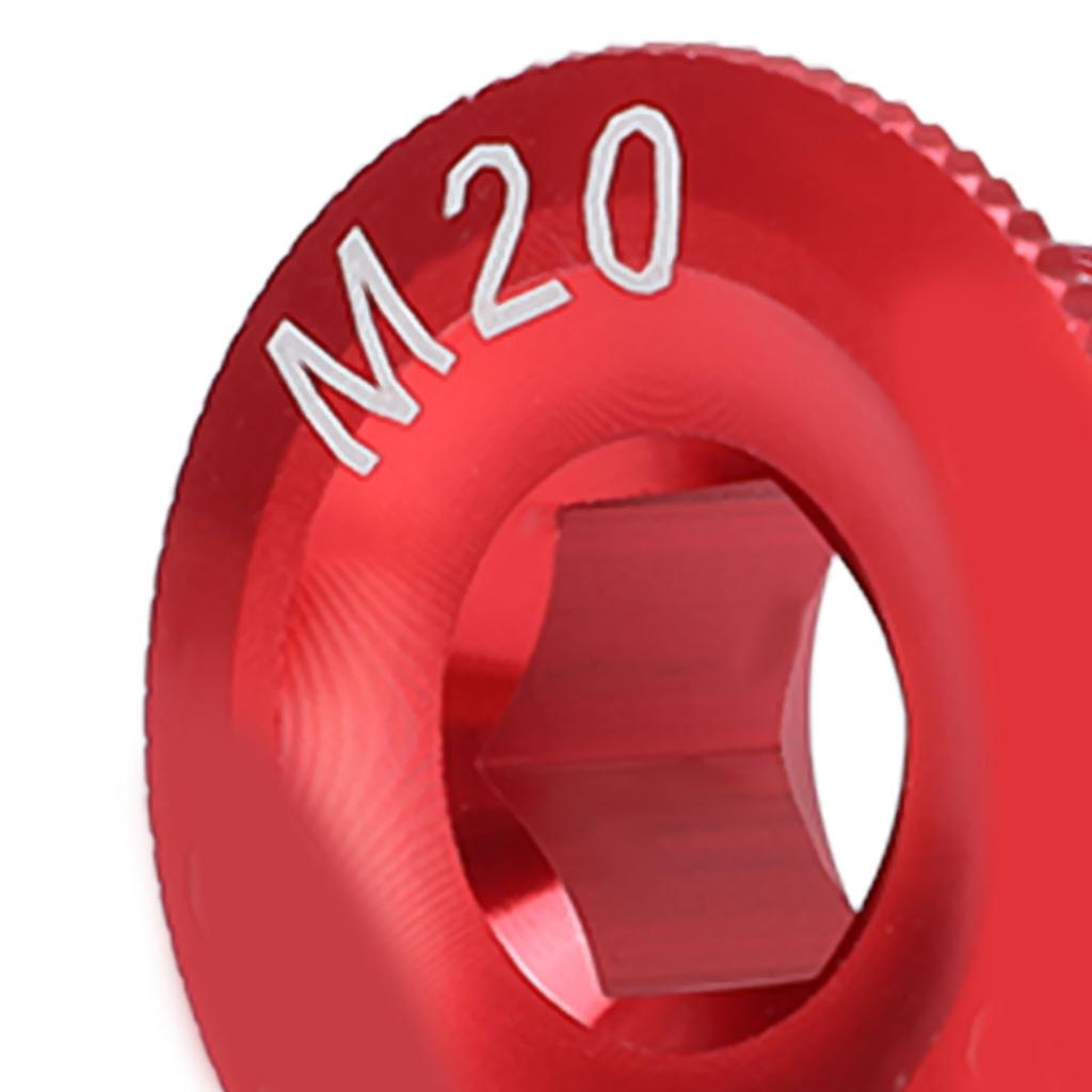 CANSUCC M20 Crank Cover Screws Corrosion Resistant Aluminum Alloy Crank Cover Screw