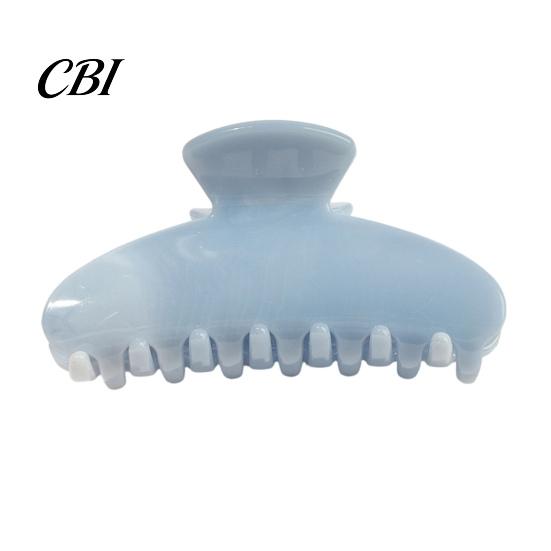 Scratch-resistant Hair Clip Back Head Claw, Macaron Color Shower Clip, Smooth Surface Large Damage-free Anti-Slip Teeth Accessory for Buns Commuting
