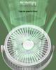 Portable Multifunctional Clip Fan with Night Light & USB Charging for Dorms and Desktops
