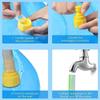100/150/200cm Sommer Haustier Aufblasbarer Swimmingpool Faltbare Sprühmatte Hunde Kinder Outdoor Interaktiver Brunnen Spielzeug