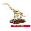 Bâtiment Squelette Tyrannosaure Rex Jouet Éducatif Ensemble de Blocs de Construction Affichage Fossile