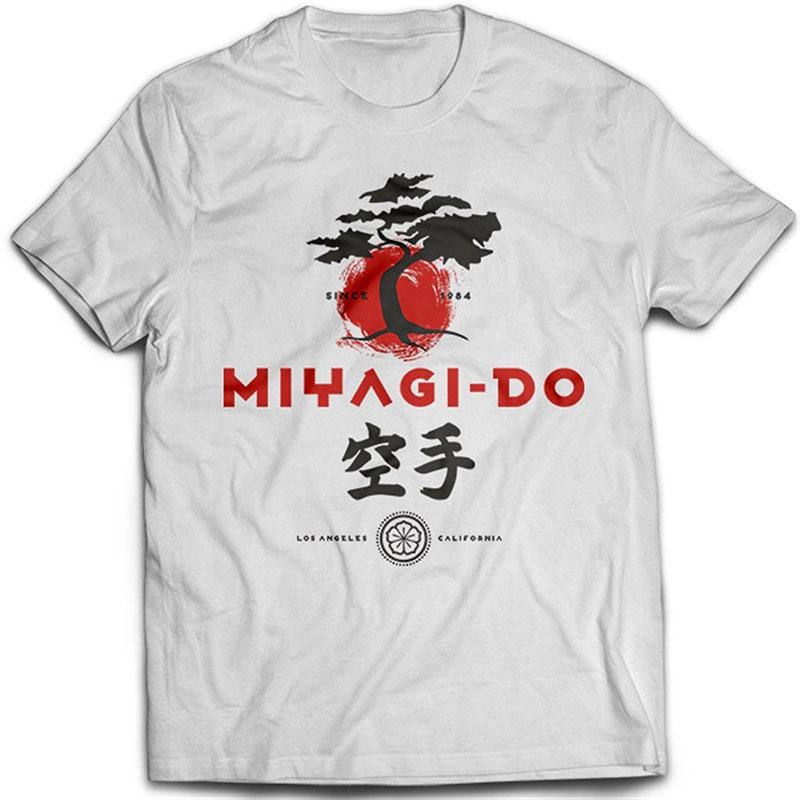 Buy Miyagi Do Men's Cotton TShirt Karate Kid Bonsai Tree Cobra Kai KungFu Martial Art at