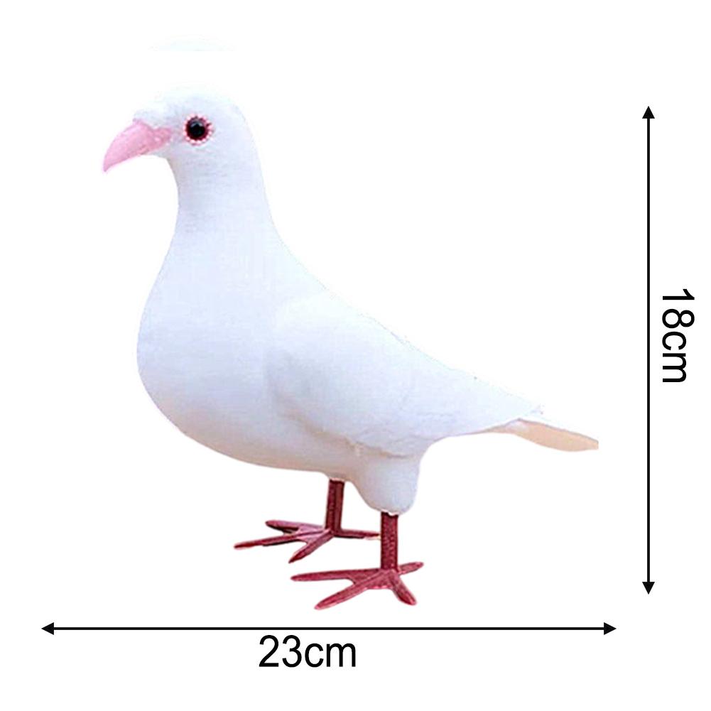 Slight Batch Variation Realistic Pigeon Foam Pigeon
