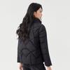Daunenjacke Damen kurz neu Temperament warm große Größe Stehkragen gesteppte Jacke