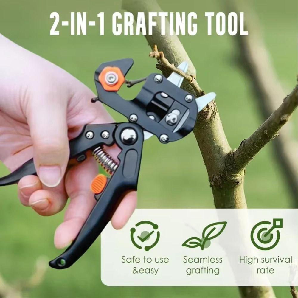 Multi-functional Grafting Scissor Convenient and Fast Branch Chopper Pruning Shears Professional Farming Pruning Plant Branch