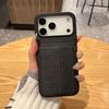 Magnetic Leather Card Holder Phone Case for iPhone 17 Pro Max