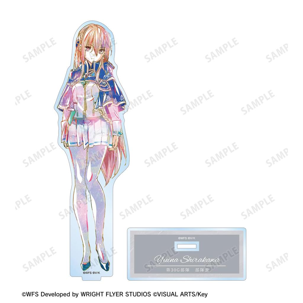 Heaven Burns Red Shirakawa Yuina Ani Art Suporte Grande de Acrílico