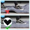 8/10/12Pcs Heart Shape Rug Gripper Double Sided Non-Slip Rug Pads Sticker, Washable And Reusable Rugs Corner Tape