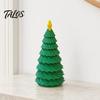 Christmas Tree Decor 3D Printed Figurine, Yellow Star Topper Statue, Mini Small Ornament Decoration for Home Office, Gift Xmas Holiday