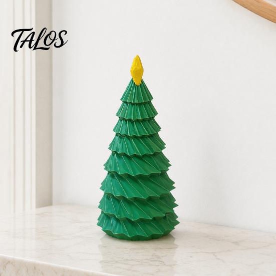 Christmas Tree Decor 3D Printed Figurine, Yellow Star Topper Statue, Mini Small Ornament Decoration for Home Office, Gift Xmas Holiday