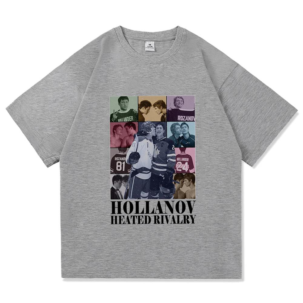 Comfort Cotton T Shirt Heated Rivalry Shane Hollander 24 Streetwear Men Women Casual Oversized T-shirts Fashion Tees High Street