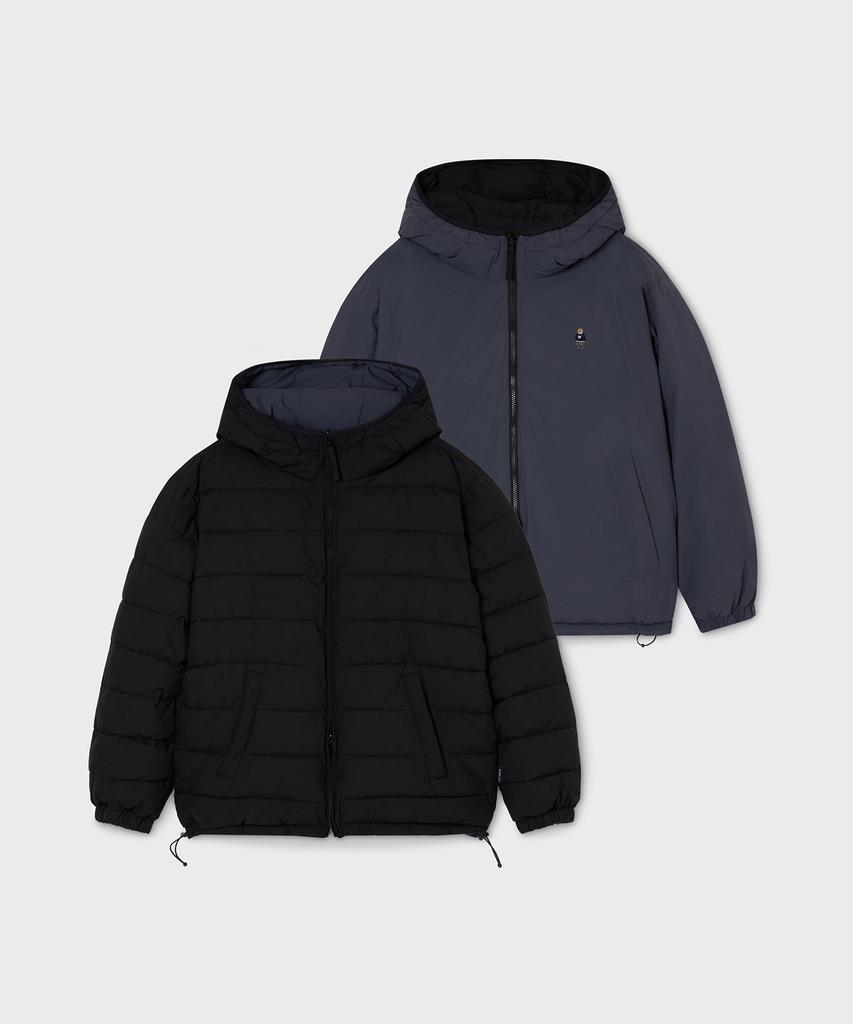 Who.A.U Light Hooded Reversible Jacket / Whjpg1196U
