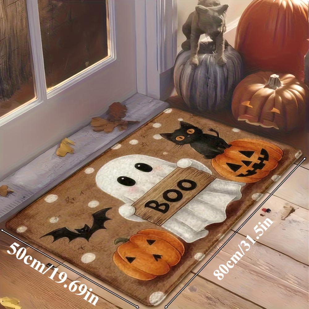 Door Mat, Ghost Porch, Kitchen and Bathroom Decoration, New Year Decoration, Floor Mat, Carpet, Home Decor