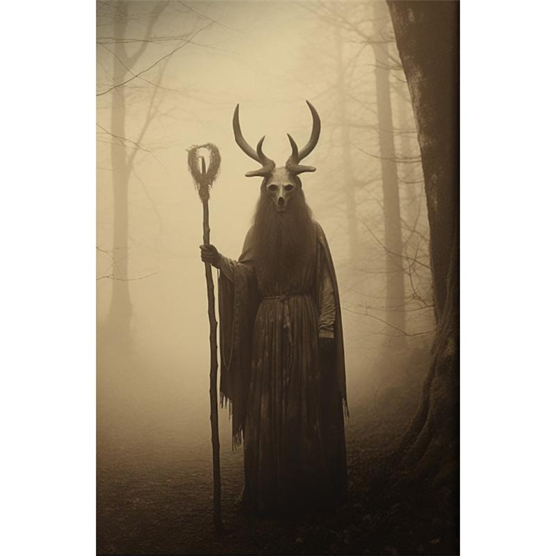 DIY Diamantmalerei Dark Academia Art Groteske Ästhetik Kreuzstichset Mosaikkunst Diamantmalerei Vollkreis Diamant Heimdekoration