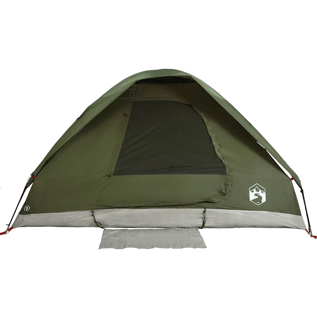 Vidaxl Tenda Familiare, a Cupola, 6 Persone, Oliva, Impermeabile