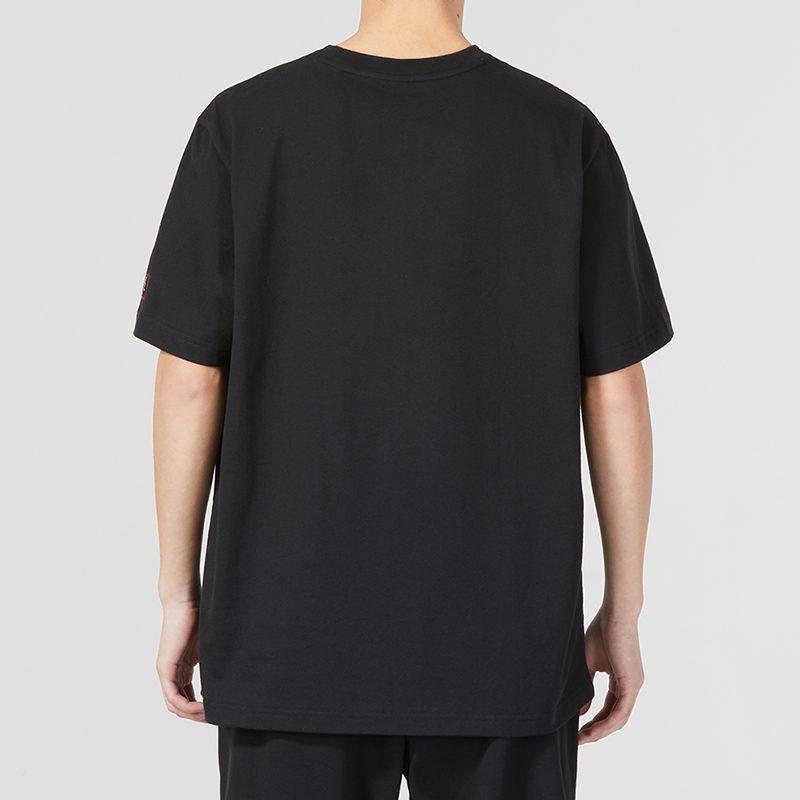 adidas CNY T Shirts Men's Black Crew Neck Moderate Straight Fit HZ3026