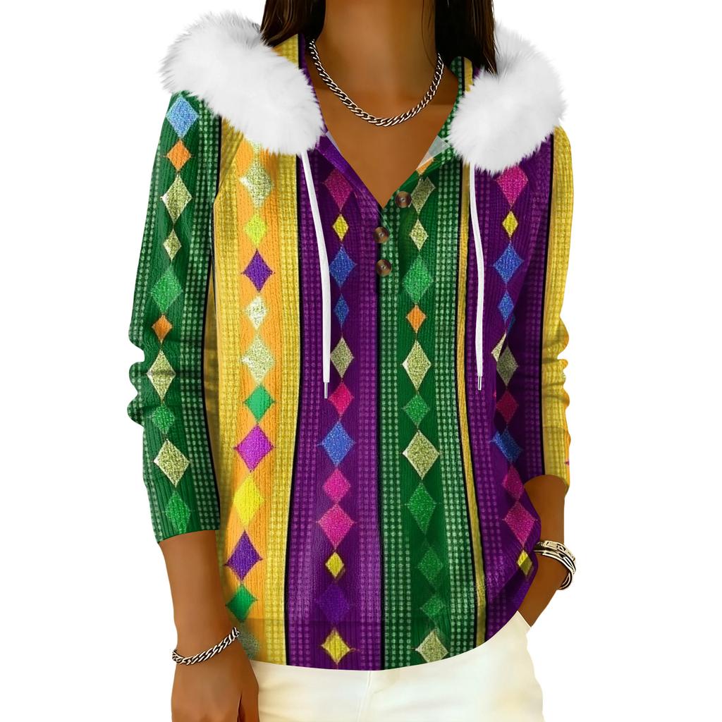 Damenmantel Langärmeliger Kapuzen-Winter-Warmmantel Jacke