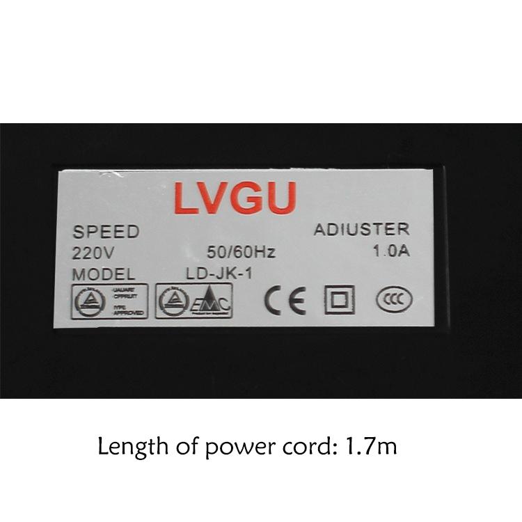 Multifunktionales Nähmaschinenzubehör 974 Drahtkopf Hufeisen-Controller 220 V Europäischer Standard Netzkabel Fußpedal