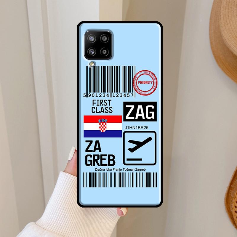 Croatia Flag Case For Samsung Galaxy A56 A36 A06 A13 A32 A12 A22 A52 A35 A26 A16 A55 A15 A54 A34 A14 A53