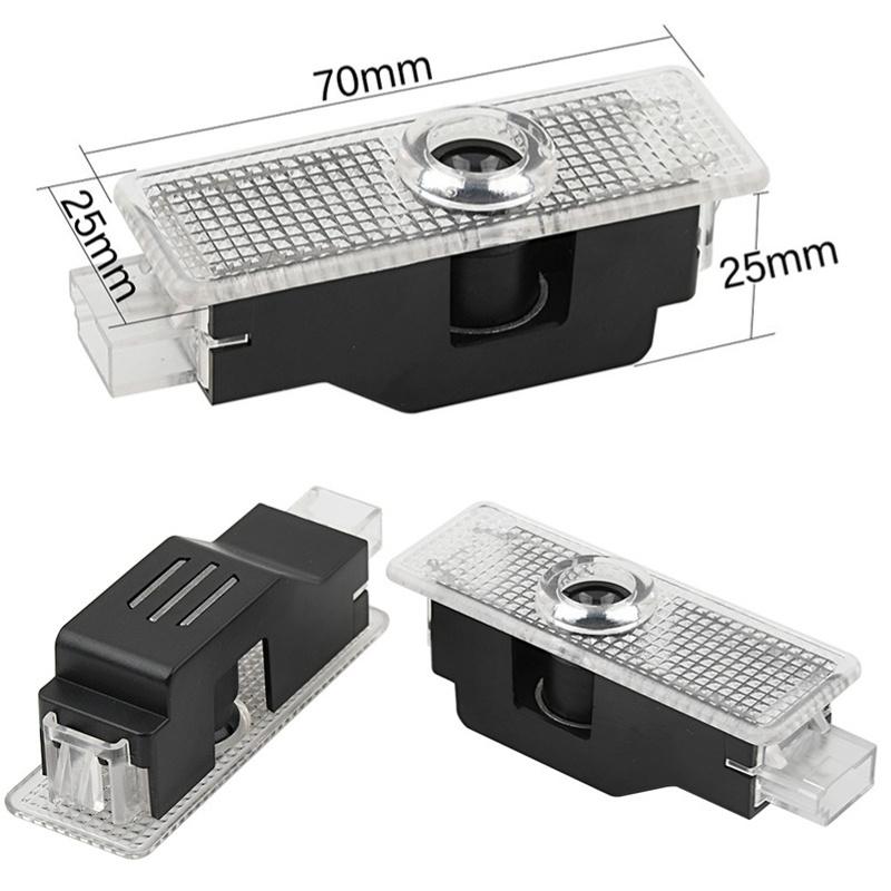 2PCS LED Car Door Welcome Light for BMW 7 Series E65 2001-2008 730i 735i 745i 740i 750i 760i Projector Shadow Lamp Decoration
