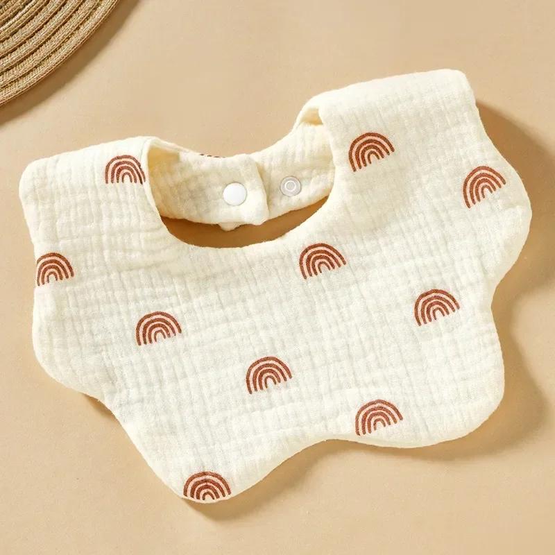 Baby gauze bib pure cotton a class saliva towel baby waterproof spit milk for men and women baby spring and summer thin