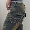 European and American New Jewelry Punk Rock Pentagram Pendant Trouser Chain Versatile Hip Hop Star Jeans Waist Chain