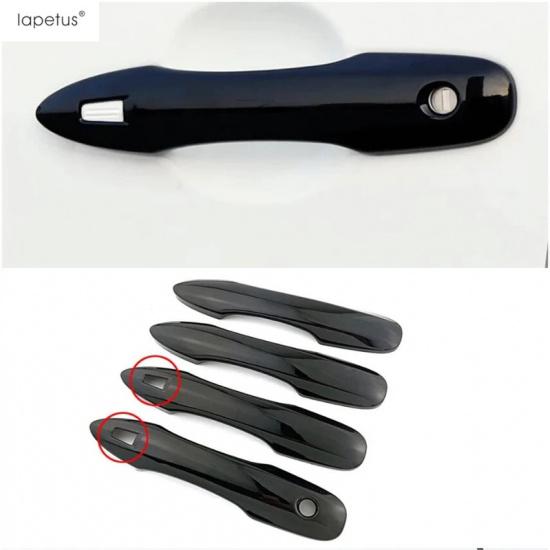 Car Outer Door Handle Protector Cover Trim ABS Chrome Black Carbon Accessories For Toyota Camry Corolla Avalon Prius  - 2025