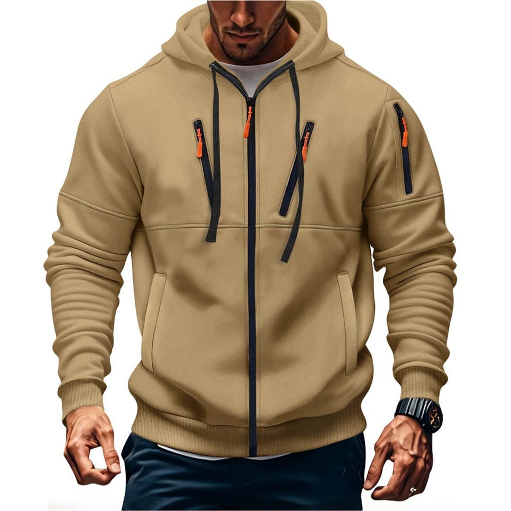 Hooded Sports Tracksuit Unisex Running Outfits Long Sleeve Pullover Hoodies Sweatshirt