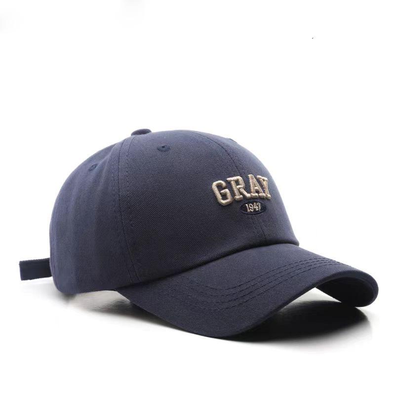 

Бейсболка женская в корейском стиле, бежевая: Широкие поля, глубокая тулья, большая посадка, дизайн, льстящий лицу. синий