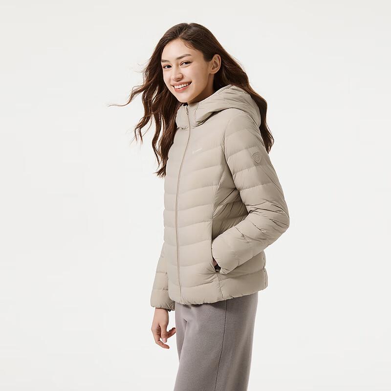 Tanboer Women's Lightweight Hooded Down Jacket