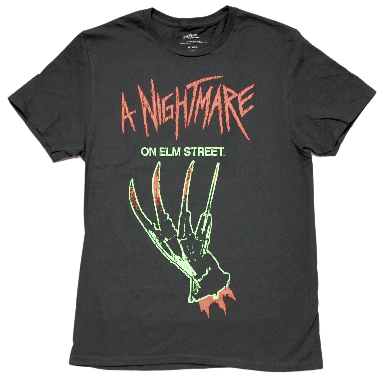 A Nightmare on Elm Street New Adult T-Shirt - Freddys Glowing Glove S