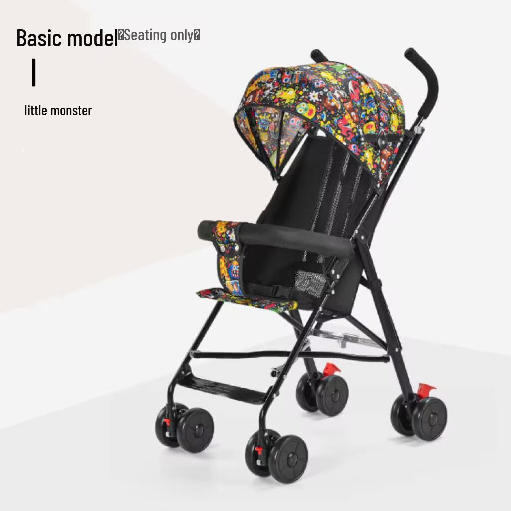 Lightweight Folding Baby and Toddler Umbrella Stroller with Recline Feature
