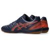 Asics CALCETTO WD 9 Futsal Unisex Size 401 3E Shoes, 1113A037, Adult, (Midnight/Habañero), 28.5 Cm,