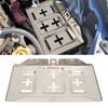 Stainless Steel Car Battery Tray 193 x 345mm Battery Mounting Tray  Battery Securing