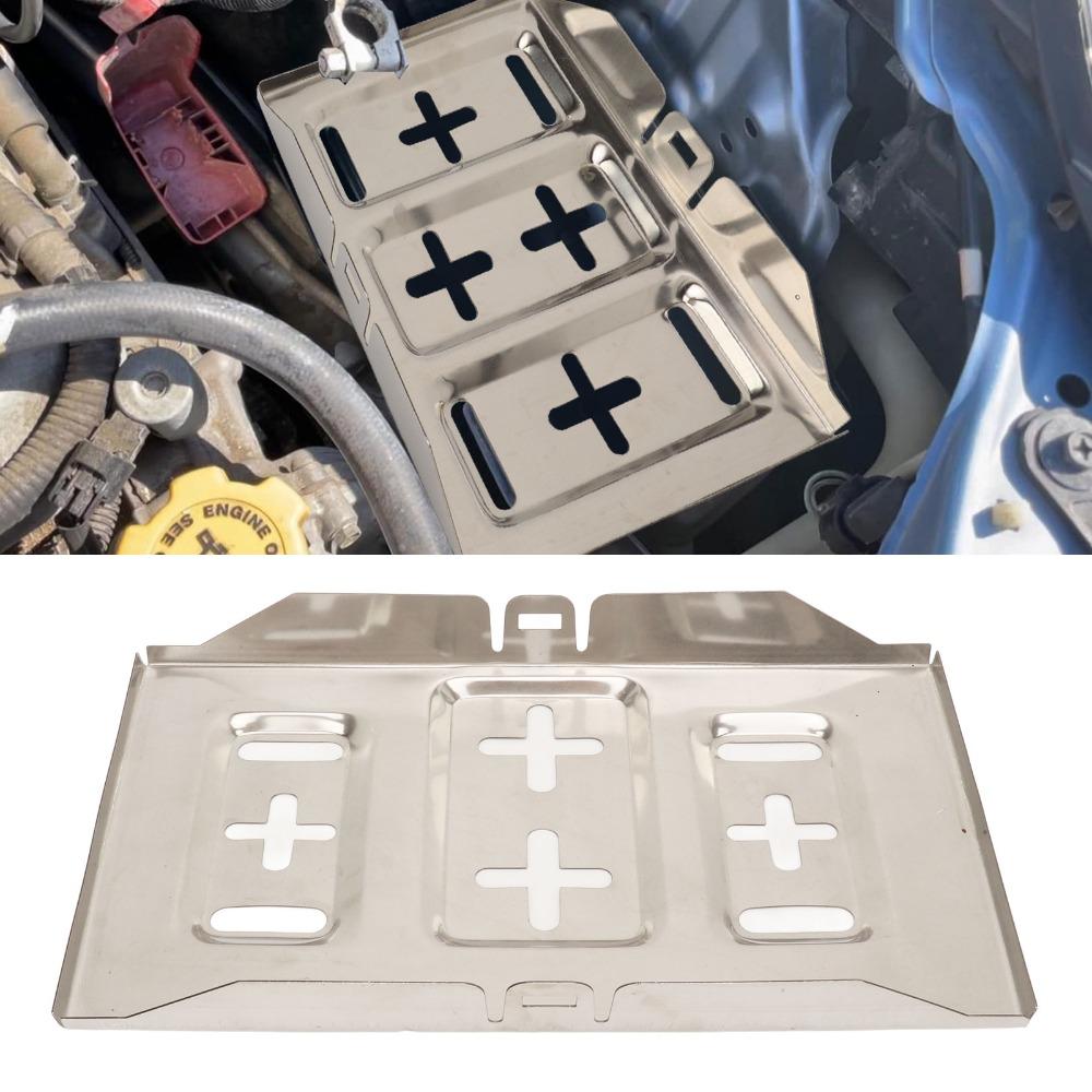 Stainless Steel Car Battery Tray 193 x 345mm Battery Mounting Tray Battery Securing