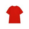 Jordan Jumpman Air T Shirts Men's Red Crew Neck Moderate Straight Fit DC7486-687