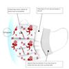 20PC Children'S Christmas Printed Mask Disposable Protective Face Mask