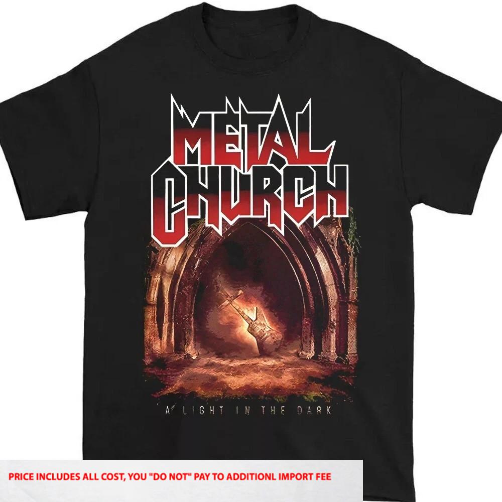 Metal Church Band A Light in the Dark Shirt Black S-5XL LL663 Unisex T-Shirt XXL