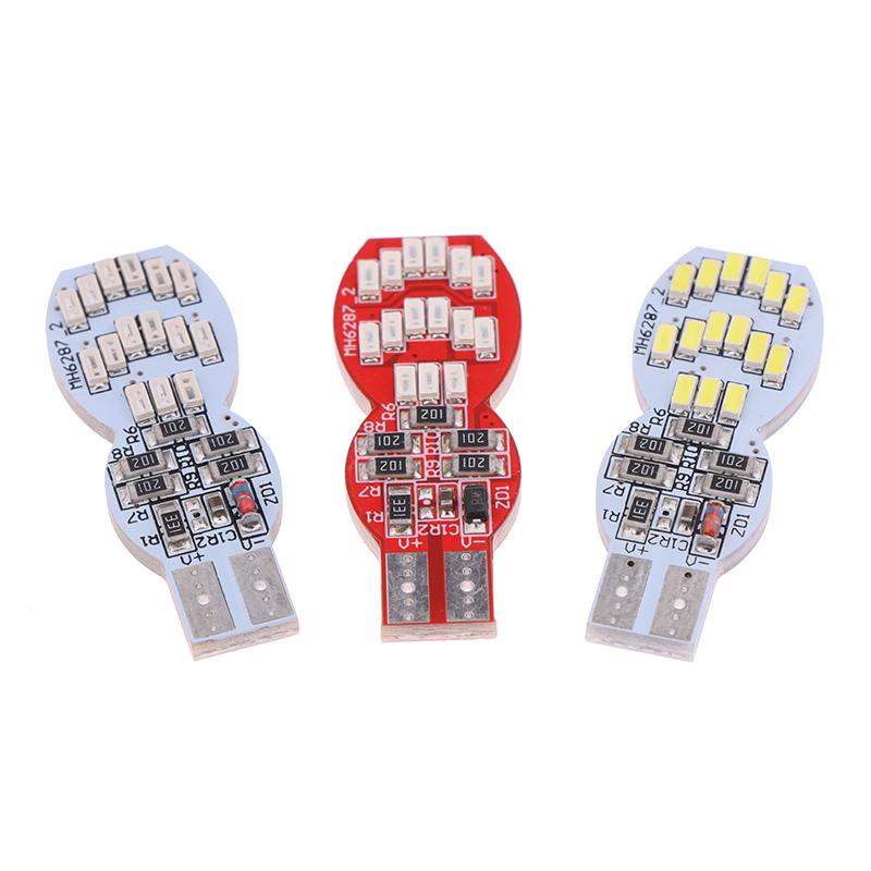 1Pc T10 Car Led Canbus W5W 4014 30Smd Auto Led Car Interior Light License Plate Dome Reading Lamps Clearance Light Rgb Blubs