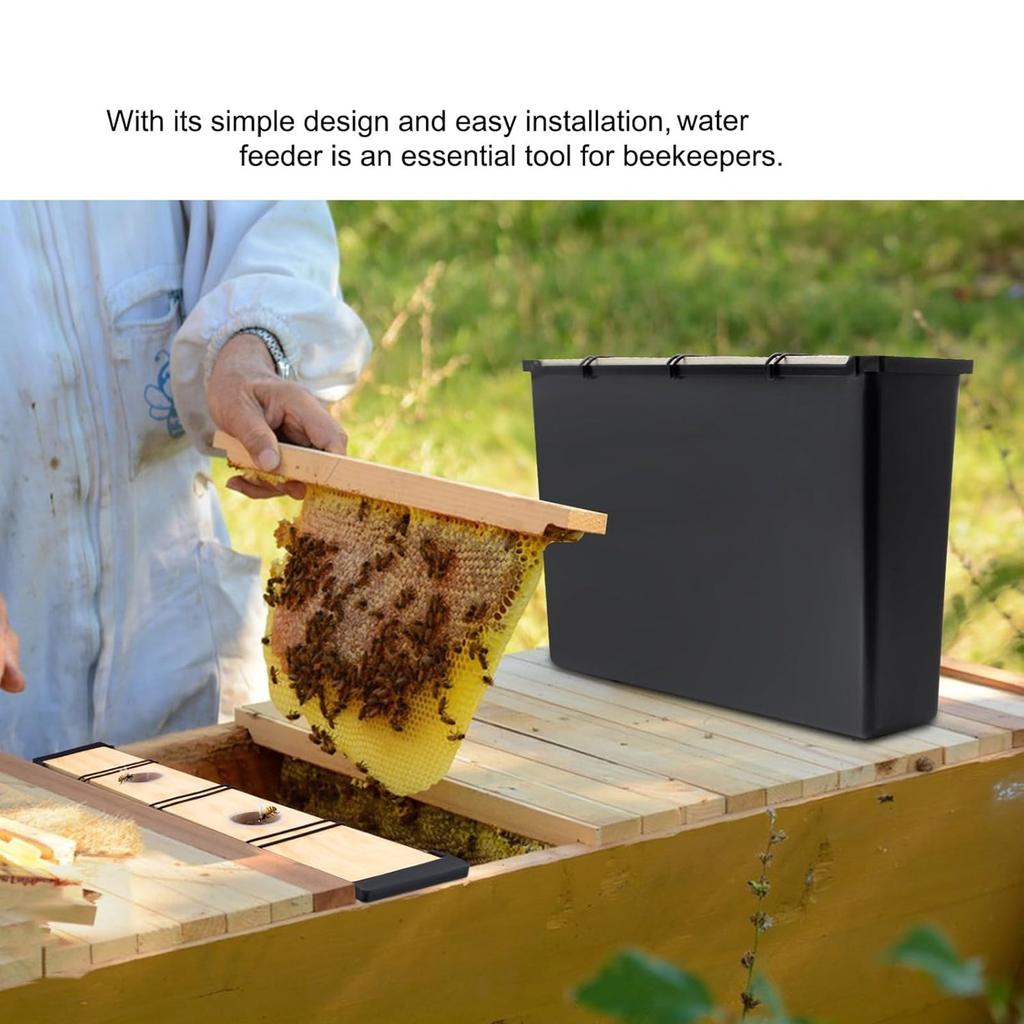 Plastový rám krmítka pro včely Plástový dávkovač vody Včelařské potřeby Plastová textura pro efektivní včelaření