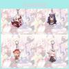 Stunning Hololive Vtuber Keychain Featuring Gawr Gura Mori Usada Fubuki Suisei For Anime Fans