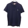 LACOSTE L!VE Short Sleeve Polo Shirt 3 Navy Women Used