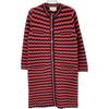 GUCCI Red 501827 Cotton x Wool Long Cardigan tops S Red x navyUsed