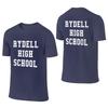 Rydell High School Casual Reversible Tshirt Versatile Outdoor Soft Tones Tees