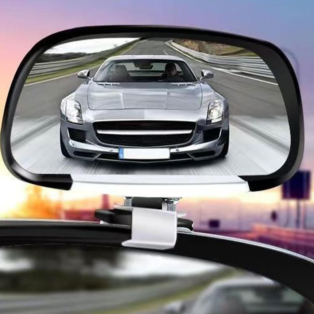 Gevrkjenp Rear Convex Mirror, Blind Spot Mirror, Vilamer Car Auxiliary Wide Angle Mirror -