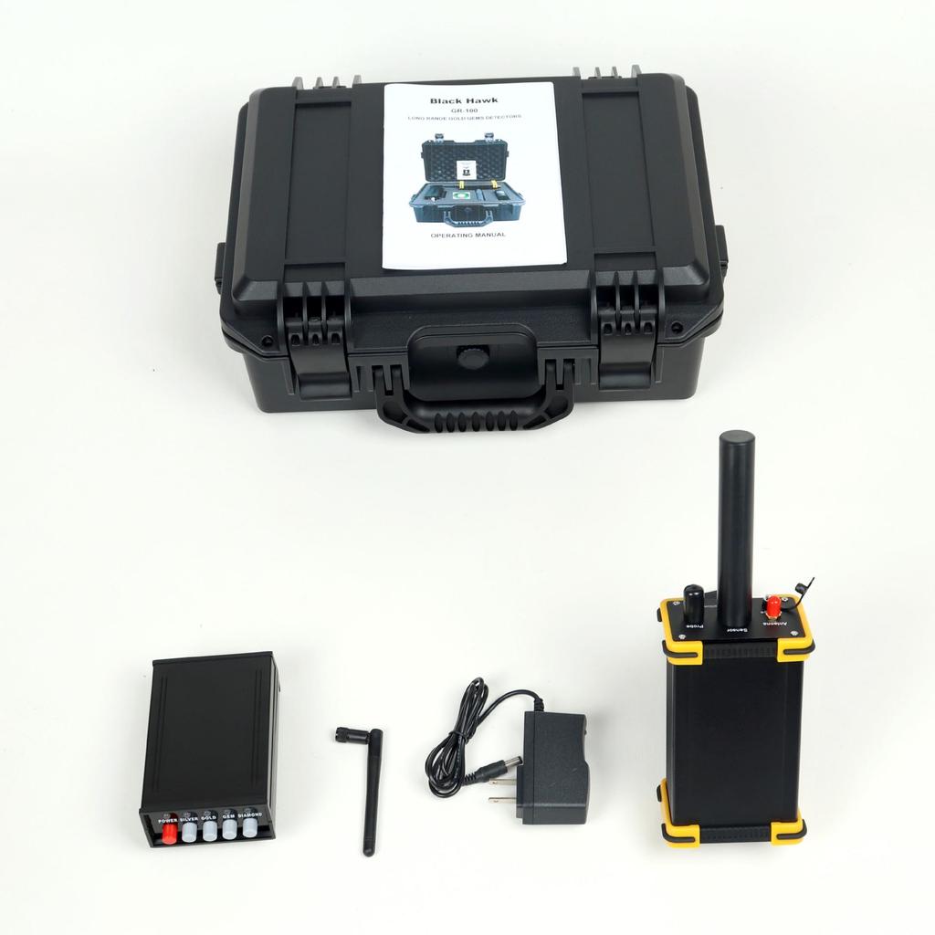 Infrared Remote Gold Silver Gemstone Detector for Treasure Hunting and Archaeological Prospecting
