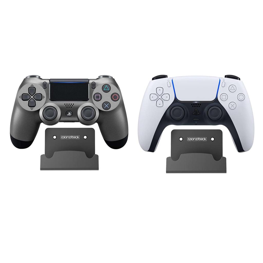 Monzlteck PS4 Controller Wall Compatible with PS5 Application Mount, Controller, Screw-Free (Single).