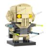 MOOXI MOC Space War Brickheadz Interstellar Sci-Fi Robot Compatible Figures Building Blocks Adults Toys For Children Gift Bricks